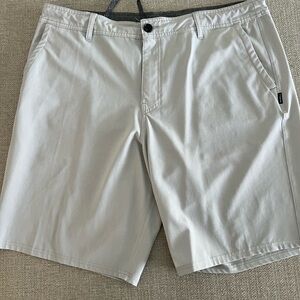 O'Neill Light Gray Flat Front Shorts